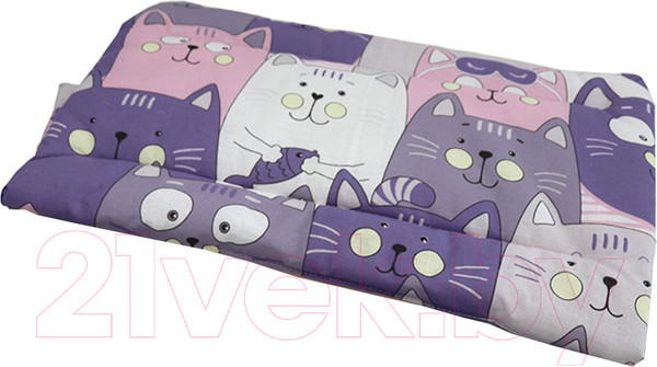 Изображение товара Матрас для животных Кот и Пёс Фунтик №2 (фиолетовый)