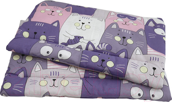 Изображение товара Матрас для животных Кот и Пёс Фунтик №2 (фиолетовый)