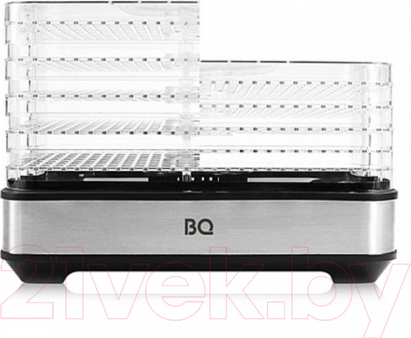Изображение товара Сушилка для овощей и фруктов BQ FD1003 (черный/сталь)