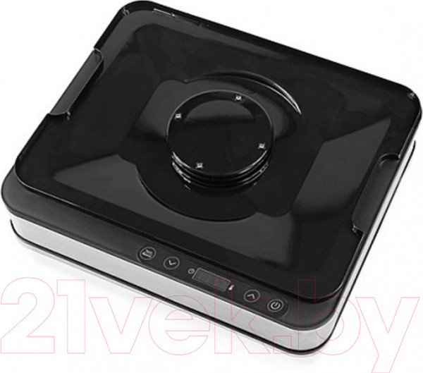 Изображение товара Сушилка для овощей и фруктов BQ FD1003 (черный/сталь)