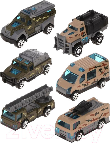 Изображение товара Набор игрушечных автомобилей Наша игрушка 614-8A