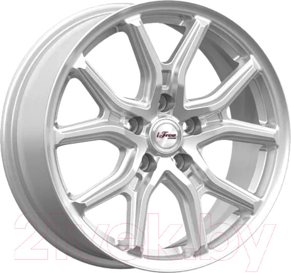 Изображение товара Литой диск iFree Страйк 17x6.5" 5x114.3мм DIA 67.1мм ET 38мм Нео классик