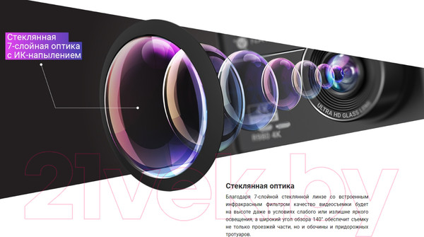 Изображение товара Автомобильный видеорегистратор Navitel R980 4K