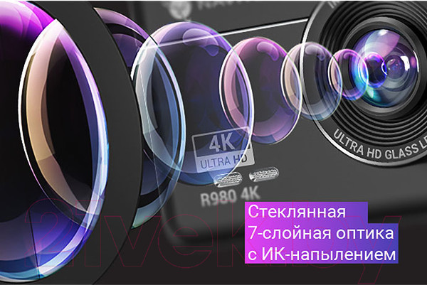 Изображение товара Автомобильный видеорегистратор Navitel R980 4K