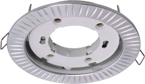 Изображение товара Точечный светильник INhome GX53R-deco Реснички-MC / 4690612044392 (матовый хром)