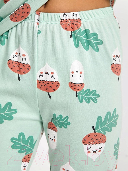 Изображение товара Пижама детская Mark Formelle 567722 (р.116-60, желуди на ментоле)