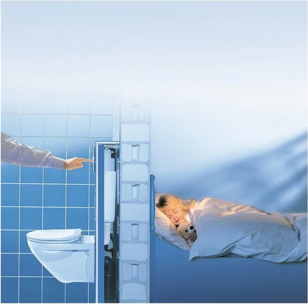 Изображение товара Инсталляция для унитаза GROHE Solido 38811KF0 (с кнопкой, черный матовый)