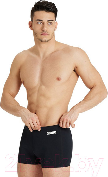Изображение товара Плавки ARENA Team Swim Short Solid / 004776 550 (р-р 34, черный/белый)