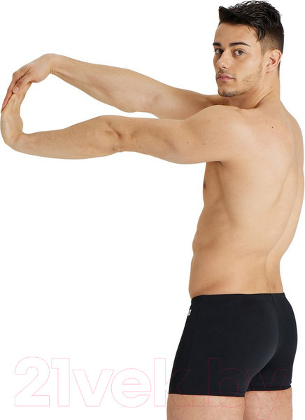 Изображение товара Плавки ARENA Team Swim Short Solid / 004776 550 (р-р 34, черный/белый)