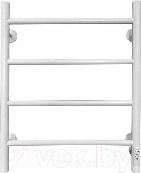 Изображение товара Полотенцесушитель электрический Ростела Виктория 50x60/4 (с диммером, правый Ral 9016)