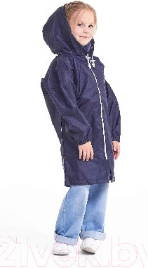 Изображение товара Дождевик Русский дождевик Ивент Детский (104-116см, темно-синий)