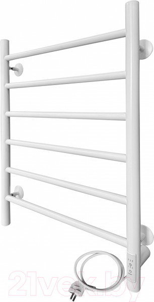 Изображение товара Полотенцесушитель электрический Ростела Виктория 50x70/6 (с диммером, правый Ral 9016)