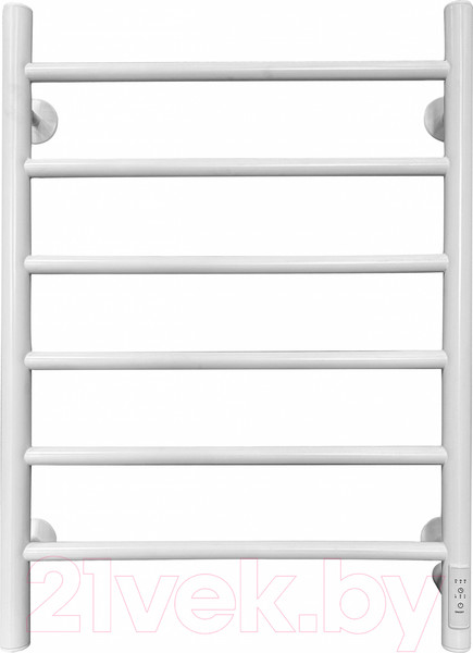 Изображение товара Полотенцесушитель электрический Ростела Виктория 50x70/6 (с диммером, правый Ral 9016)