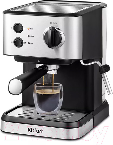 Изображение товара Кофеварка эспрессо Kitfort KT-7138