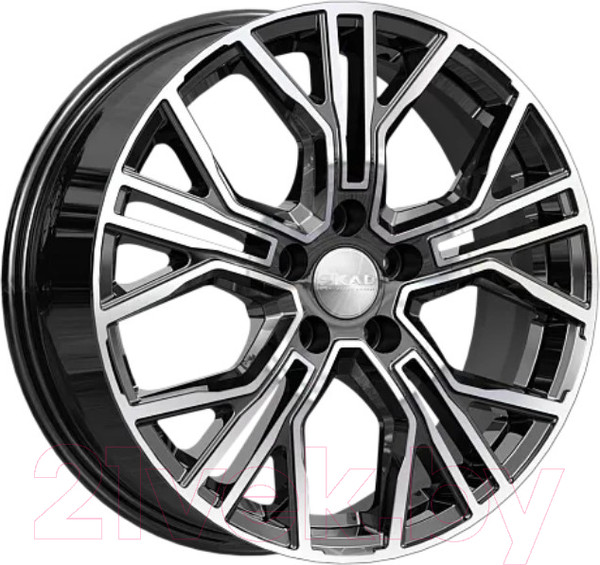 Изображение товара Литой диск SKAD Тибет 17x6.5" 5x108мм DIA 60.1мм ET 33мм Алмаз