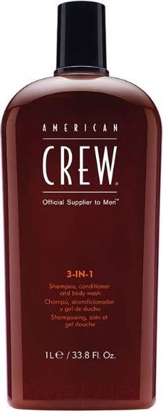 Изображение товара Гель для душа American Crew 3в1 (1л)