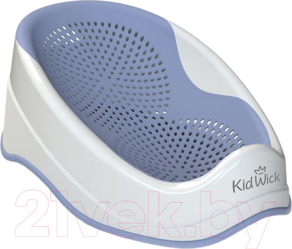 Изображение товара Горка для купания Kidwick Дельфин / KW290500 (белый/темно-фиолетовый)