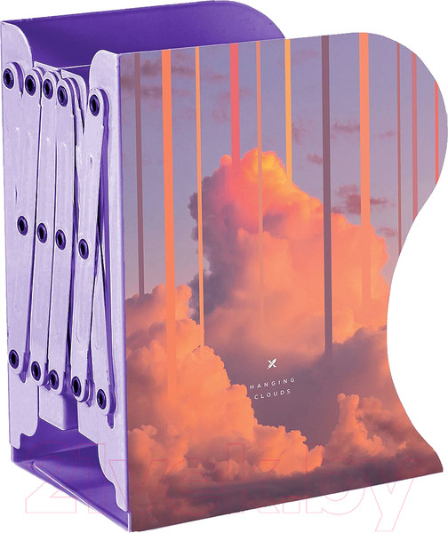 Изображение товара Подставка для книг Lorex Booklover Hanging Clouds / LXBHBL-HC (сиреневый)