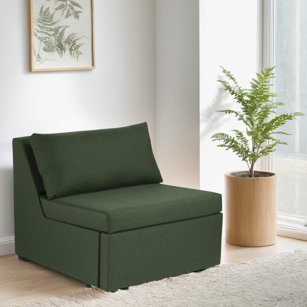Изображение товара Кресло-кровать Mio Tesoro Такка Fotel 80 Z/F Malmo 37 (Dark Green)