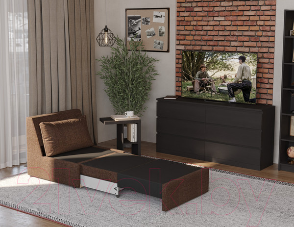 Изображение товара Кресло-кровать Mio Tesoro Такка Fotel 80 Z/F Falcone 16 (Brown)