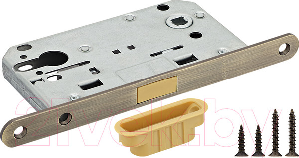 Изображение товара Защелка врезная с фиксацией Rucetti RM1885 AB (античная бронза)