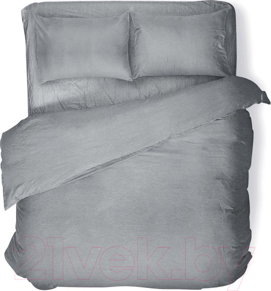 Изображение товара Пододеяльник Verossa 200x220 / 776128 (Melange Silver)