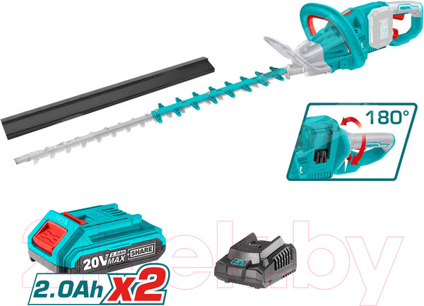 Изображение товара Кусторез аккумуляторный TOTAL THTLI400282