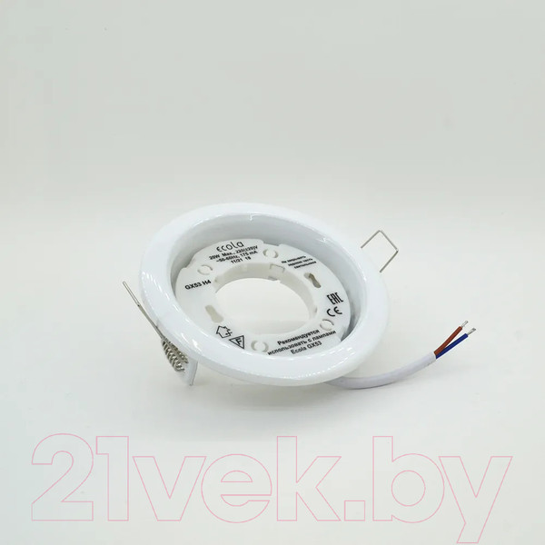 Изображение товара Комплект точечных светильников Ecola GX53 FW53P2ECB (2шт)