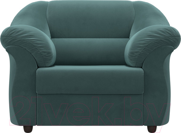 Изображение товара Кресло мягкое Лига Диванов Карнелла / 109607 (велюр бирюзовый)