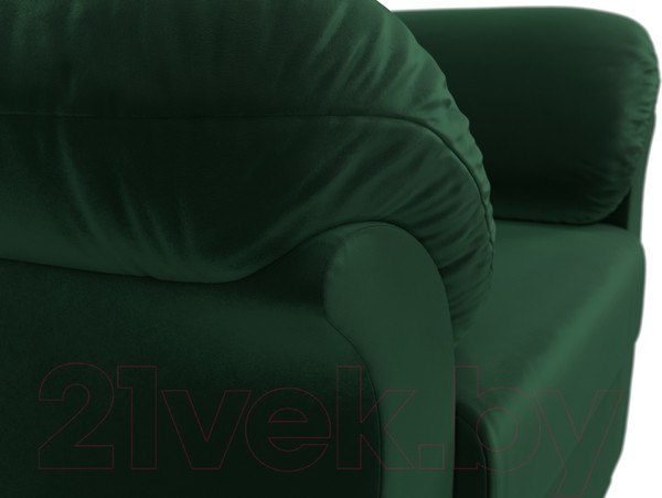 Изображение товара Кресло мягкое Лига Диванов Карнелла / 109608 (велюр зеленый)