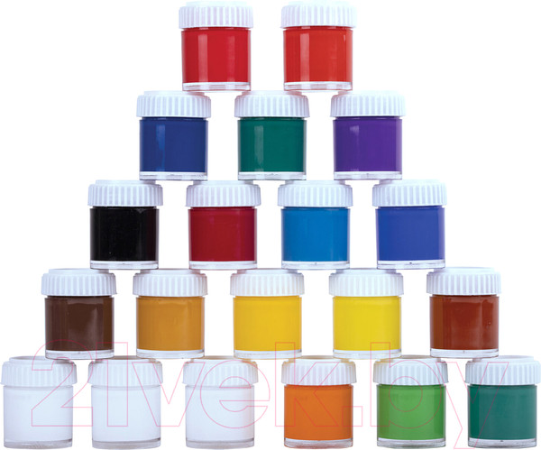 Изображение товара Акриловые краски Brauberg Art Debut / 192299 (20шт)