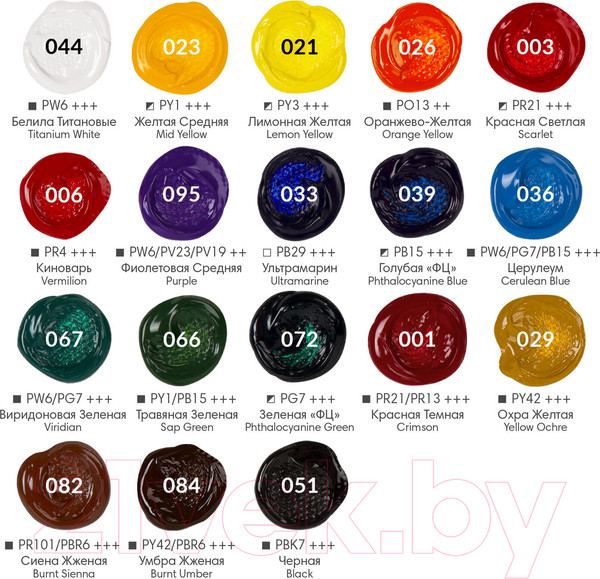 Изображение товара Акриловые краски Brauberg Art Debut / 192299 (20шт)