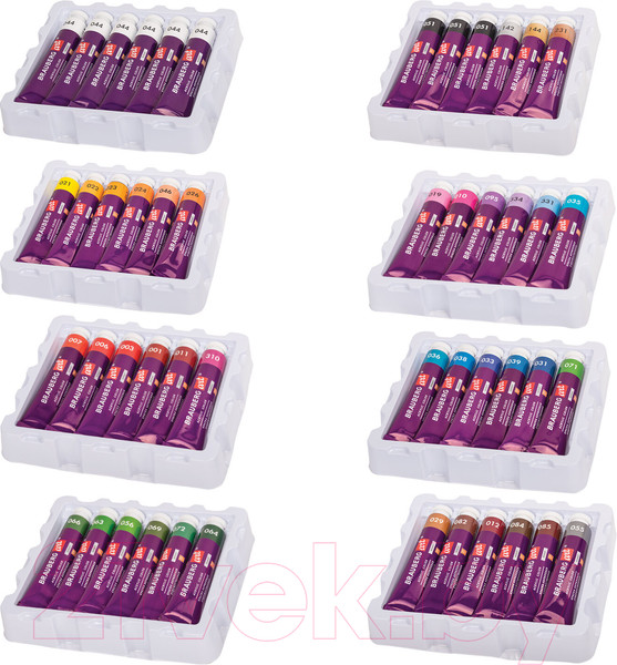 Изображение товара Акриловые краски Brauberg Art Debut / 192302 (48шт)