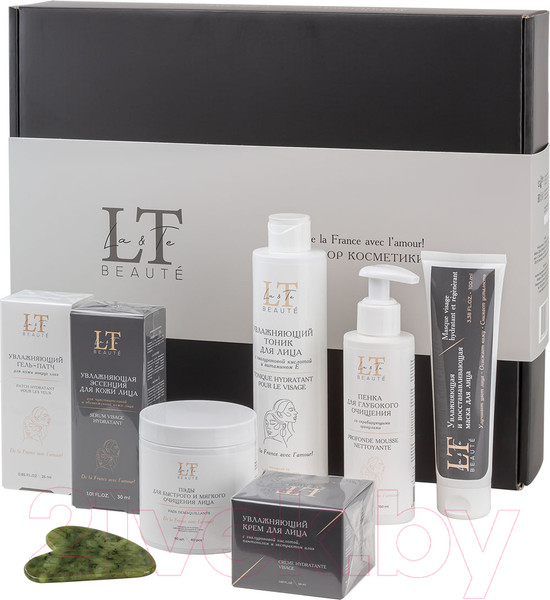 Изображение товара Набор косметики для лица La and Te beaute LT1 Эссенция+Тоник+Маска+Крем+Патчи+Пенка+Пэды+Скребок (53001)