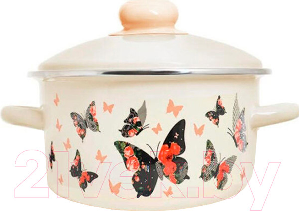 Изображение товара Кастрюля ЭСТЕТ Бабочки / ЭТ-75160/4