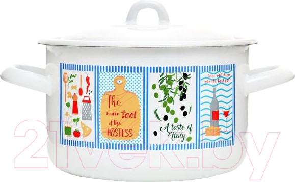 Изображение товара Кастрюля ЭСТЕТ Вкус Италии / ЭТ-72642