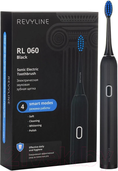 Изображение товара Звуковая зубная щетка Revyline RL 060 / 7490 (черный)