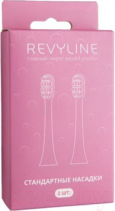 Изображение товара Набор насадок для зубной щетки Revyline RL 070 / 7312 (2шт, белый)