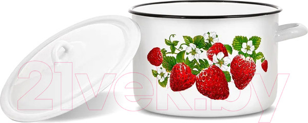 Изображение товара Кастрюля ЭСТЕТ Клубника / ЭТ-72693