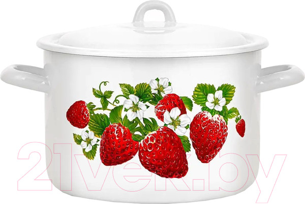Изображение товара Кастрюля ЭСТЕТ Клубника / ЭТ-72693