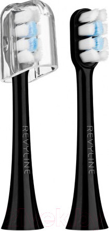 Изображение товара Набор насадок для зубной щетки Revyline RL 070 / 7314 (2шт, черный)
