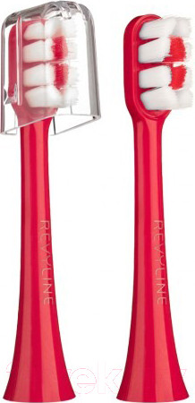 Изображение товара Набор насадок для зубной щетки Revyline RL 070 / 7316 (2шт, красный)