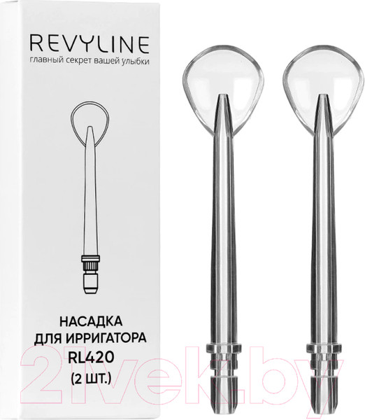 Изображение товара Набор насадок для ирригатора Revyline RL 420 / 7435 (2шт)