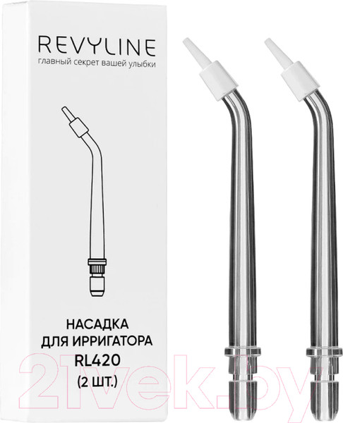 Изображение товара Набор насадок для ирригатора Revyline RL 420 / 7434 (2шт)