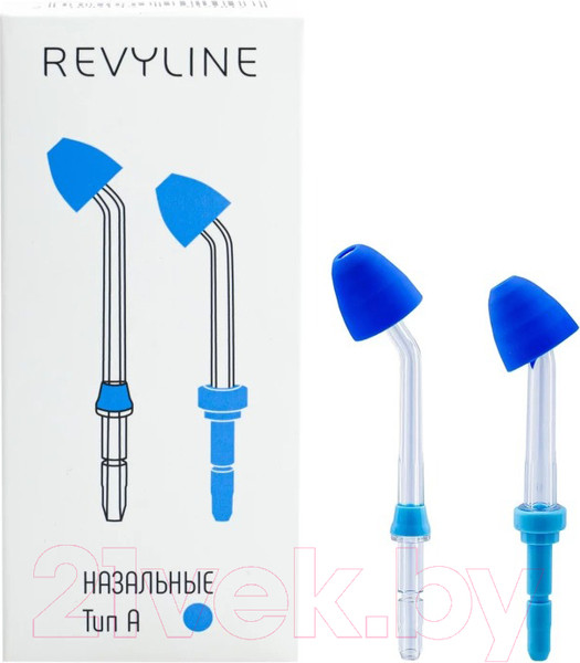 Изображение товара Набор насадок для ирригатора Revyline RL 100/300/400/500/600/700/800/900 Тип А / 4519 (2шт)