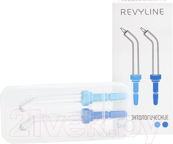 Изображение товара Набор насадок для ирригатора Revyline RL 100/300/400/500/600/700/800/900 Тип А / 4214 (2шт)