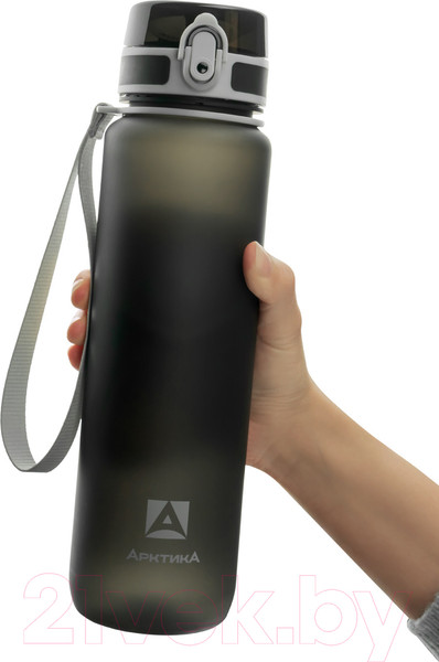 Изображение товара Бутылка для воды Арктика 720-1000-BKM (черный)