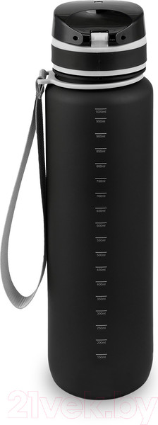 Изображение товара Бутылка для воды Арктика 720-1000-BKM (черный)