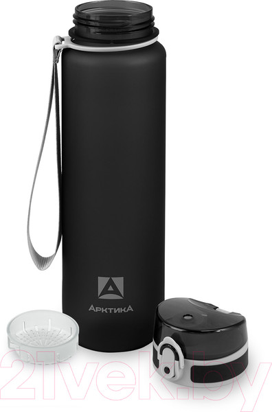 Изображение товара Бутылка для воды Арктика 720-1000-BKM (черный)