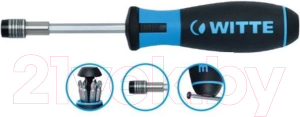 Изображение товара Отвертка Witte Pro Bitdrive / 468023000